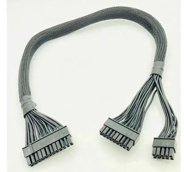 Main image of ATX 24pin to (18+10)Pin Modular Power Supply Adapter Cable for RM650X RM750X RM850X RM1000X 610mm Black Power Cables