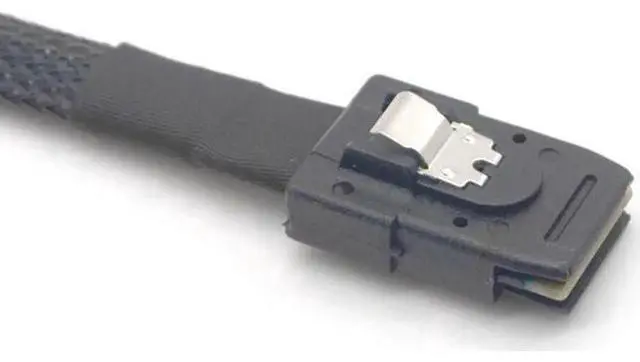 Alt view image 4 of 6 - SAS SATA Cable Internal Mini SAS 36pin SFF-8087 to (4) 29pin+15Pin SFF-8482 connectors with SATA Power