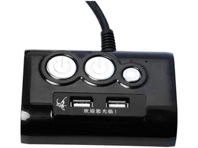 Alt view image 3 of 6 - Desktop Computer PC Case Power Supply on/off Reset Button Switch with Double USB and Audio Ports for Office Internet Cafes