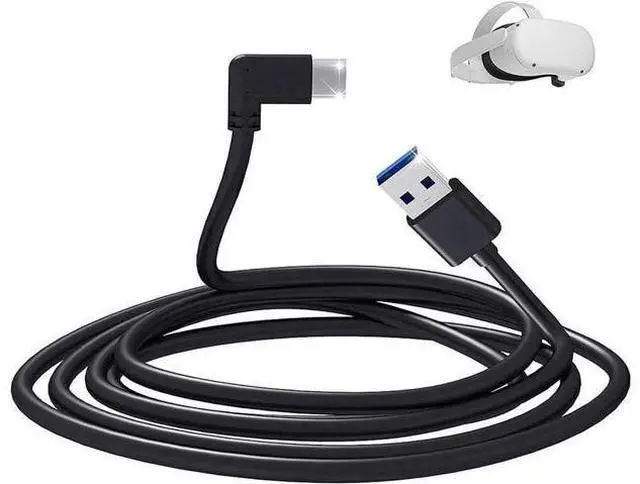 Main image of for Oculus Link Cable 16FT (5M), VR USB 3.0 USB A to USB C for Quest 2 Link Headset Cable, USB 3.2 Type C to A High Speed Data Transfer & Fast Charging Cord Compatible for Quest 1/2 and Gaming PC VR