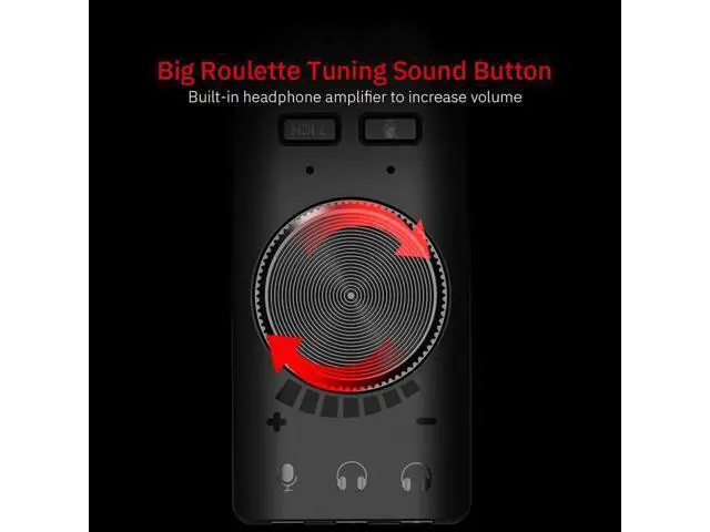 Alt view image 6 of 7 - 7.1 Channel Microphone Earphone Two in One USB Sound Card for Computer Audio Interface External Sound Card for PS4 Headset Gamer