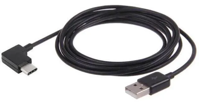 Alt view image 3 of 6 - 100cm Right Angled USB 3.1 Type C USB-C to USB 2.0 Cable 90 Degree Connector Compatible for Tablet & Mobile Phone