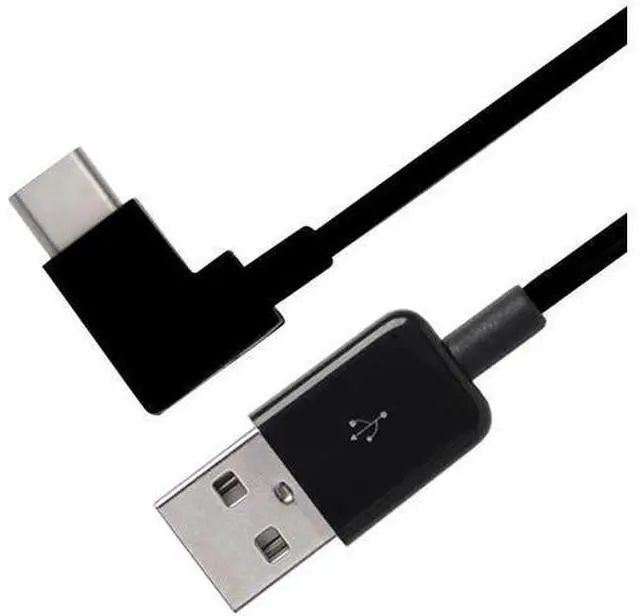 Alt view image 5 of 6 - 100cm Right Angled USB 3.1 Type C USB-C to USB 2.0 Cable 90 Degree Connector Compatible for Tablet & Mobile Phone