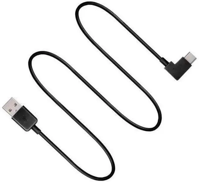 Alt view image 6 of 6 - 100cm Right Angled USB 3.1 Type C USB-C to USB 2.0 Cable 90 Degree Connector Compatible for Tablet & Mobile Phone