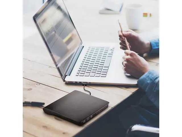 Alt view image 6 of 7 - USB 3.0 Slim External DVD RW CD Writer Drive Burner Reader Player Optical Drives For Laptop PC DVD burner dvd portatil