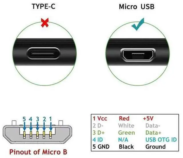 Alt view image 2 of 7 - Right Angled 90 Degree Micro USB 2.0 Type 5Pin to USB 2.0 Type-A Data Charge Cable 480Mbps Data for Phone Tablet Computer Camera (150cm)