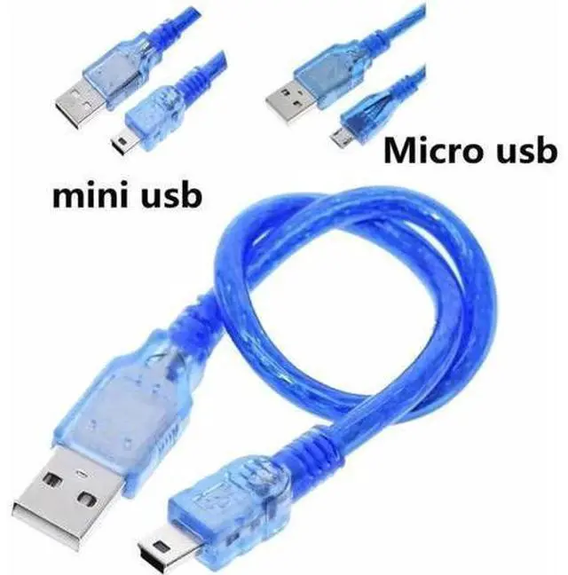 Main image of 30cm USB Cable for arduino Nano 3.0 USB to mini USB Micro USB CABLE for arduino