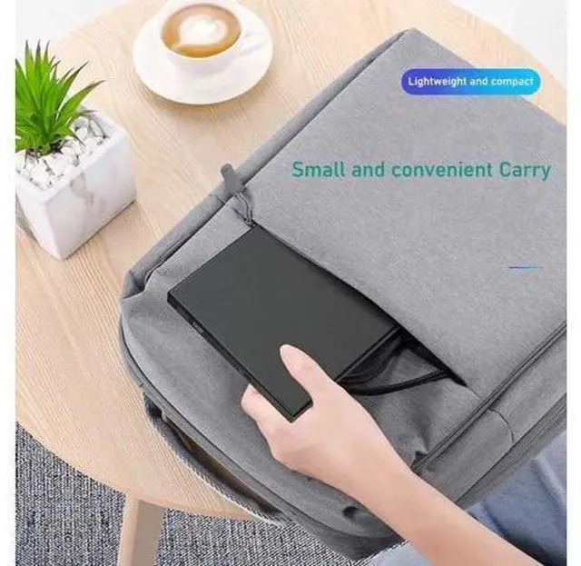Alt view image 6 of 6 - External CD DVD Drive, USB 2.0 Portable CD/DVD Player for Laptop CD ROM Burner Compatible with Laptop Desktop PC Windows Linux OS Apple Mac Black