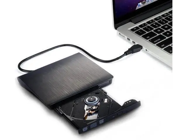 Alt view image 6 of 7 - USB 3.0 External DVD Drive Portable External Optical Drive CD DVD RW ROM Player