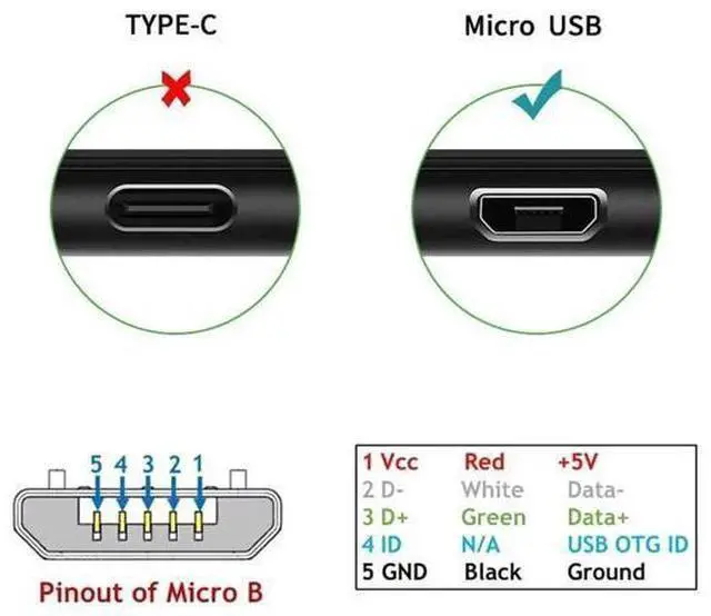 Alt view image 3 of 7 - Left Angled 90 Degree Micro USB 2.0 Type 5Pin to USB 2.0 Type-A Data Charge Cable 480Mbps Data for Phone Tablet Computer Camera (100cm)