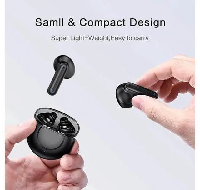 Main image of Ture Wireless Earbuds, Bluetooth 5.1 Earbuds in-Ear Stereo Mini Earphone, Bluetooth Headphones with Mic for Clear Calls, 6H Single Play Time, IP7 Waterproof Wireless Earphones with USB-C Charging Case