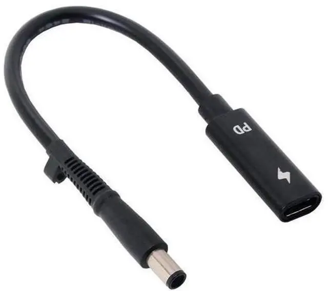 Main image of Type C USB-C Female Input to DC Power PD Charge Cable fit for Laptop 18-20V (7.4x5.0mm)