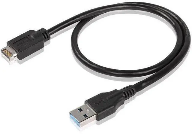 Main image of USB 3.1 Type E to USB 3.0 A Extension Cable, USB 3.1 Front Panel Type E to USB A 3.0 Conversion Cable, Type E 3.1 Male Extension Cable for Computer 0.5M (USB to Type-E)