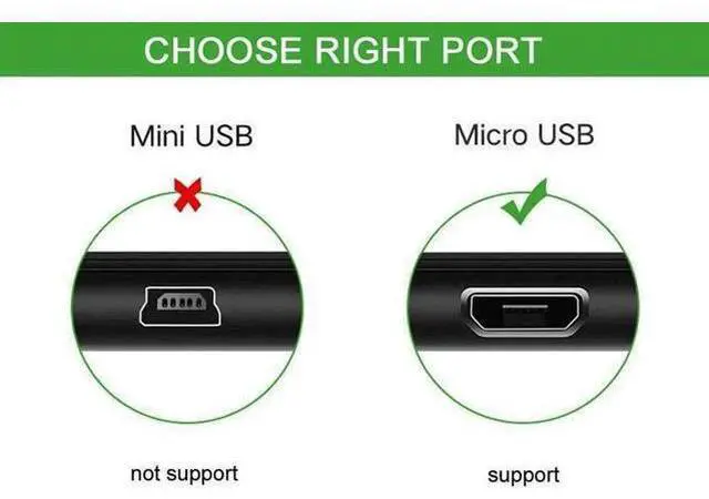 Alt view image 6 of 7 - Audio Charging Cable 2 in1 Aux Cord Micro USB Male to USB Male 3.5mm Aux Standard Audio Plug Jack Connection Cable for Bluetooth Speaker with Micro USB Port 3.28Ft