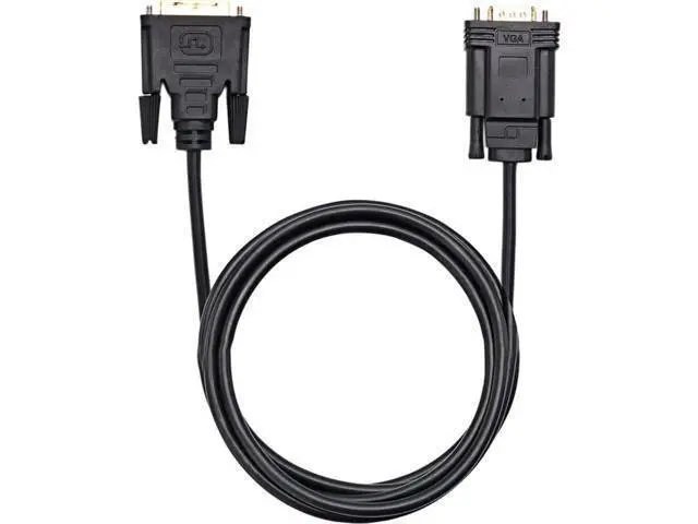 Alt view image 2 of 7 - Active DVI to VGA, 6FT DVI 24+1 DVI-D M to VGA Male with Chip Active Adapter Converter Cable for PC DVD Monitor HDTV ...