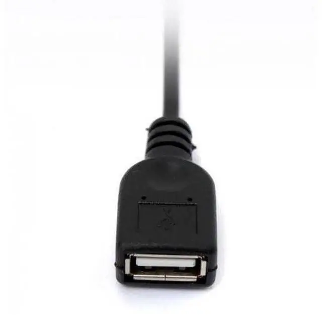 Alt view image 3 of 5 - 5V USB Female to DC Power Jack 5.5x2.1mm Charge Adpter Cable Compatible for Cell Phone & Tablet & Light