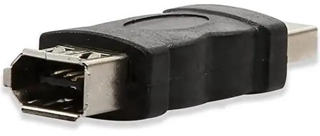 Alt view image 3 of 4 - USB Male to FireWire IEEE 1394 6 Pin Female Adapter