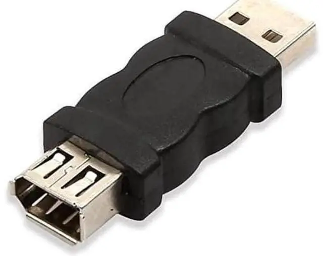 Alt view image 4 of 4 - USB Male to FireWire IEEE 1394 6 Pin Female Adapter