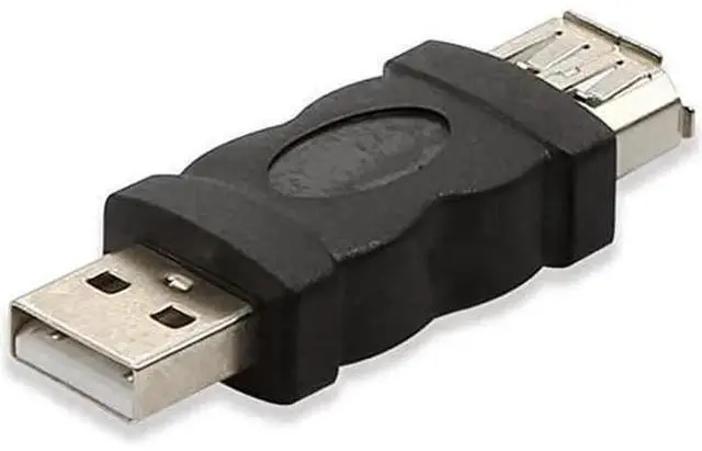 Alt view image 2 of 4 - USB Male to FireWire IEEE 1394 6 Pin Female Adapter