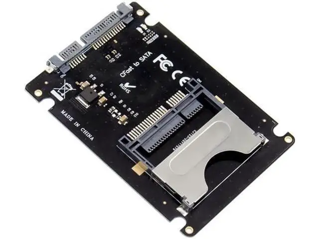 Alt view image 2 of 5 - CFAST to SATA 3.0 HDD Adapter Card SATA Computer 22 Pin Hard Disk Case CFAST memory Card Reader c fast sata3.0 expansion card