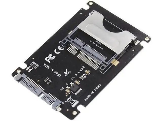 Alt view image 3 of 5 - CFAST to SATA 3.0 HDD Adapter Card SATA Computer 22 Pin Hard Disk Case CFAST memory Card Reader c fast sata3.0 expansion card