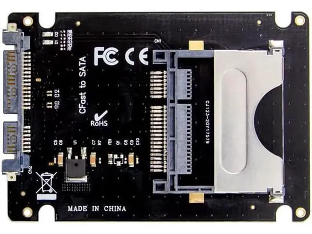 Alt view image 4 of 5 - CFAST to SATA 3.0 HDD Adapter Card SATA Computer 22 Pin Hard Disk Case CFAST memory Card Reader c fast sata3.0 expansion card
