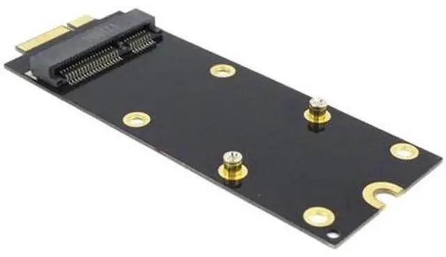 Main image of mSATA mini-SATA SSD Slot to 7+17 pin Converter Adapter Card Support 2012 Year Macbook Pro laptop and IMAC A1398 A1425 MC975 MC976 ME662 ME664 ME665