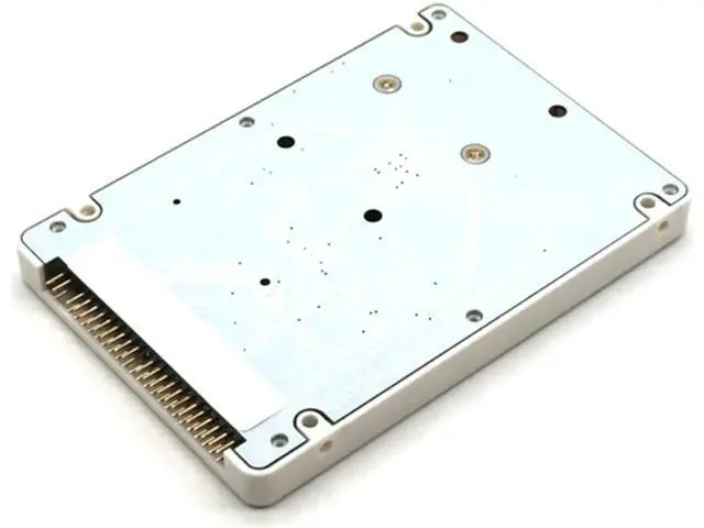 Alt view image 2 of 7 - mSATA to 2.5 Inch PATA IDE 44 Pin SSD Solid State Drive Enclosure Adapter Converter Card With Case 9.5mm