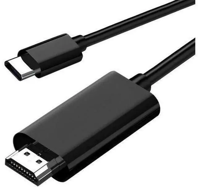 Main image of USB C to HDMI Cable 6ft 4K for Monitor, Adapter MAC, USBC Converter vga iPad pro, MacBook air, Type Cord Chromebook, TV