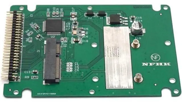 Main image of mSATA to 2.5 Inch PATA IDE 44 Pin SSD Solid State Drive Enclosure Adapter Converter Card With Case 9.5mm