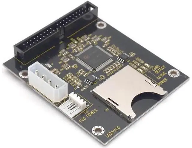 Main image of SD Memory Card To 3.5" 40Pin Male IDE Hard Disk Drive Adapter Secure Digital Converter HDD Adapter For PC Computer Desktop