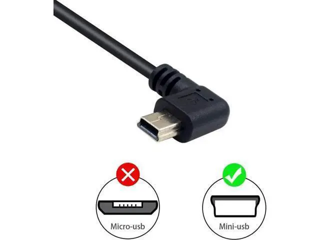 Alt view image 2 of 7 - USB Header to Mini USB Dupont Cable, 90 Degree Left Angle Mini USB Male to 5 Pin Motherboard Female Adapter Dupont Extended Cable (2 Pack) 50CM/1.64FT