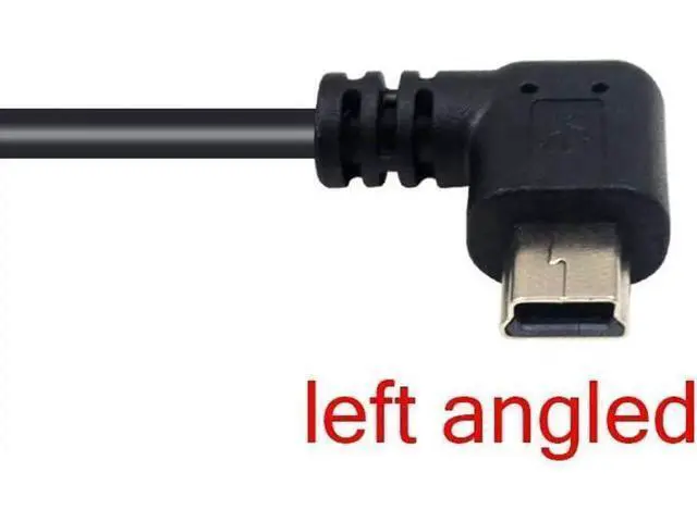 Alt view image 6 of 7 - USB Header to Mini USB Dupont Cable, 90 Degree Left Angle Mini USB Male to 5 Pin Motherboard Female Adapter Dupont Extended Cable (2 Pack) 50CM/1.64FT