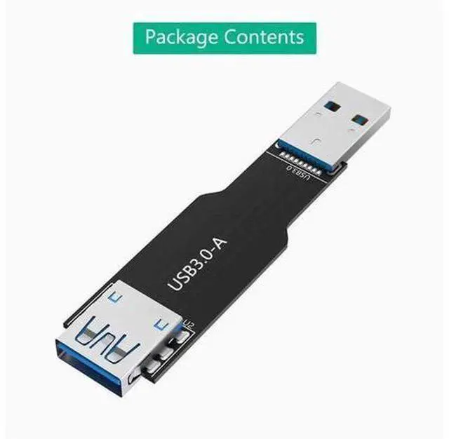 Alt view image 4 of 4 - USB3.0 test adapter card A male to A female test fixture Extend the card data cable extend the USB3.0 adapter board