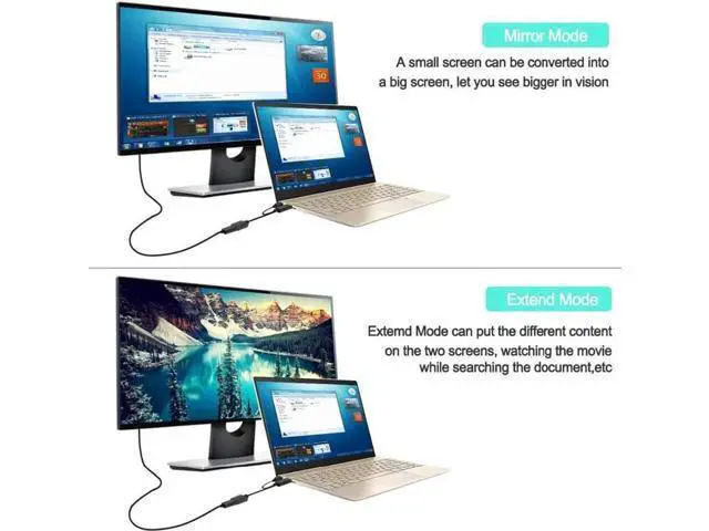 Alt view image 4 of 7 - 4K 60Hz HDMI to DisplayPort Video Adapter w/USB Power - HDMI 2.0 (Male) to DP 1.2 (Female) Active Monitor Converter