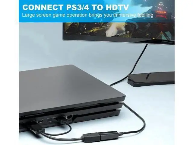 Alt view image 7 of 7 - 4K 60Hz HDMI to DisplayPort Video Adapter w/USB Power - HDMI 2.0 (Male) to DP 1.2 (Female) Active Monitor Converter