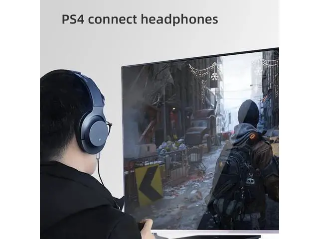 Alt view image 6 of 7 - 2 in 1 USB Sound Card Portable External 3.5mm Microphone Audio Adapter for PC Laptop PS4/5 Earphone Speaker Windows Mac
