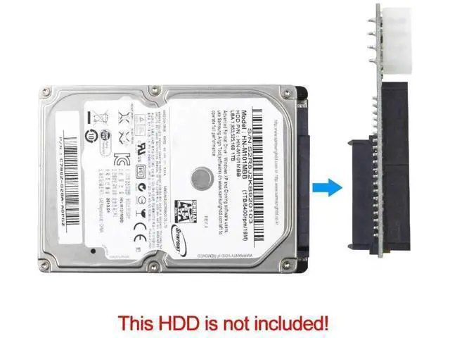 Alt view image 4 of 5 - 2.5 inch SATA to 3.5 inch IDE Adapter, 2.5 or 3.5 Inch HDD or SSD SATA Hard Drive to 40 Pin 3.5 Inch PATA Desktop Converter Card