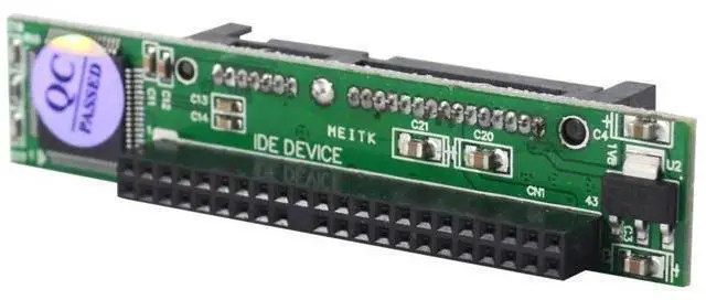 Main image of 2.5" Inch IDE to SATA Adapter, Convert Laptop 44 Pin Male IDE PATA HDD Hard Disk Drive SSD to a Serial ATA Port