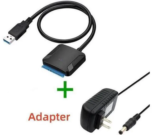 Main image of USB 3.0 to SATA Adapter Converter Cable USB3.0 5Gb Converter for 2.5 3.5 HDD SSD Adapter for BTC Miner Mining Blue