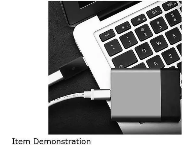 Alt view image 3 of 6 - USB C adapter 3.0 Male to USB 3.1, Type C Female to usb Male Adapter Port for Laptop Phone Black 1Pack