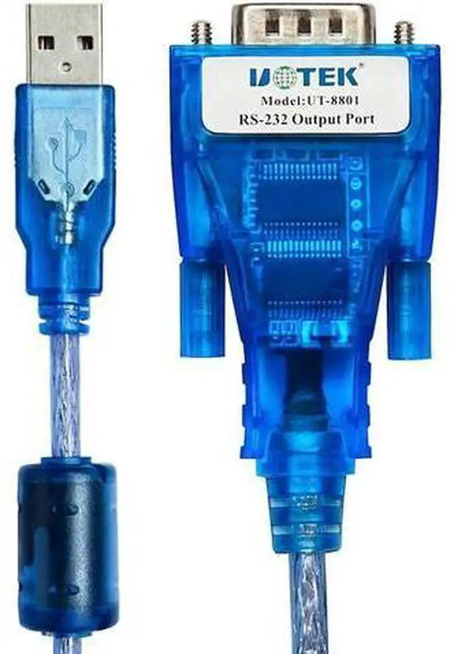 Alt view image 2 of 4 - USB to RS-232 Serial Converter with ESD protection Converter Adapter Cable FTDI Chipset usb to com db9 UT-8801