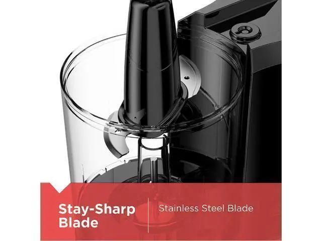 Alt view image 4 of 6 - Improved Assembly, HC300B FreshPrep 3-Cup Electric Food Chopper, capacity