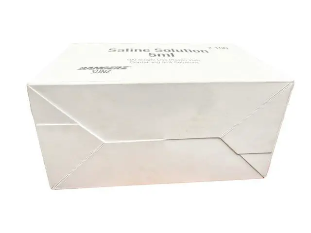 Alt view image 7 of 7 - Saline Solution 5ml Unit, 100 per Box