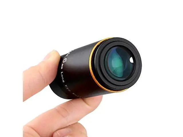 Alt view image 2 of 7 - Telescope Eyepiece Fully Mutil Coated 125 inches Telescope Accessories Set 66 Degree Ultra Wide Angle HD 6mm for Astronomy Telescope