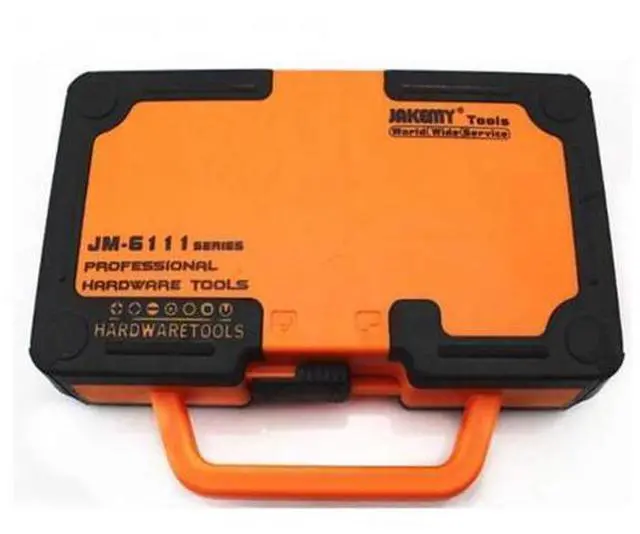 Alt view image 7 of 7 - Jakemy JM-6111 69 in 1 Multipurpose Precision Screwdriver Hardware Repair Open Tools Demolition Kit for Electronic Devices Eyeglass