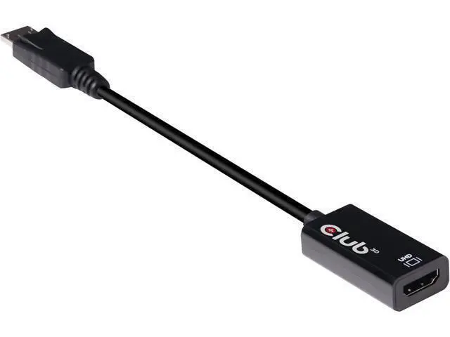 Alt view image 3 of 5 - CAC-1080 DisplayPort 1.4 to HDMI 2.0b HDR Active Adapter M/F