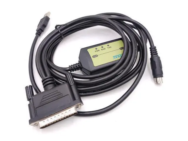 Alt view image 3 of 5 - LITKEQ USB-SC09 USB Programming Cable for Mitsubishi PLC FX and A Series, Compatible with F2/A00/A1S and FX2N/1N/1S