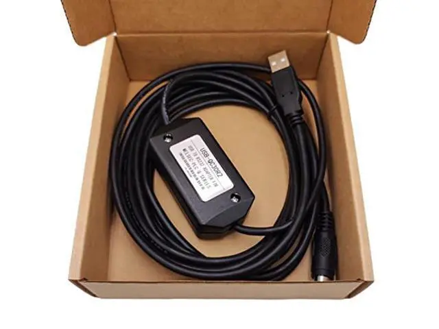 Alt view image 3 of 5 - LITKEQ USB Programming Cable for Mitsubishi PLC Q Series, for USB-QC30R2 Replacement, Adaptive Baud Rate, 6 FT.