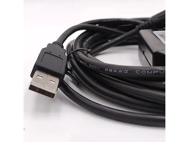 Alt view image 4 of 5 - LITKEQ USB Programming Cable for Mitsubishi PLC Q Series, for USB-QC30R2 Replacement, Adaptive Baud Rate, 6 FT.